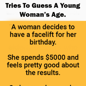 An Old Man Has The Funniest Plan When He Tries To Guess A Young Woman’s Age.