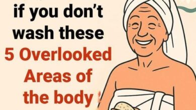 From the age 60, Remember to Wash These 5 Overlooked Areas of the Body to Stay Fresh, Healthy, and Energized