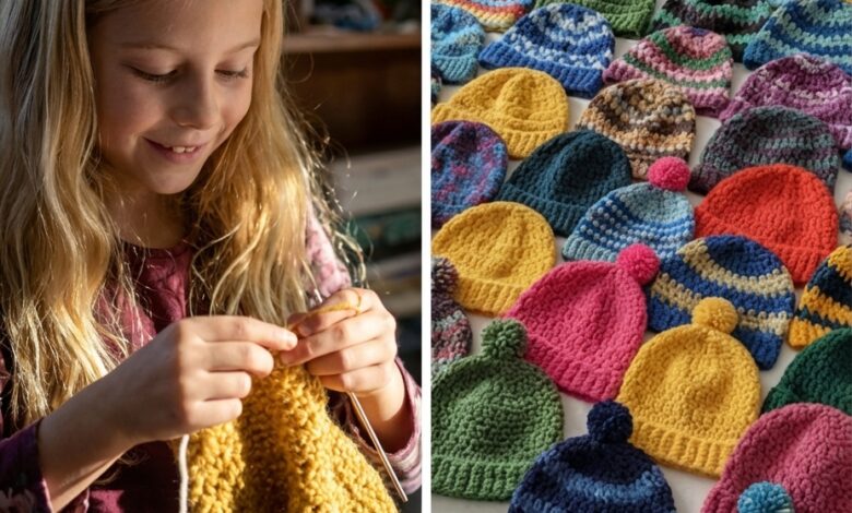 My Daughter Made 80 Hats for Sick Kids — One Heartless Act Changed Our Family Forever