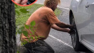 A Homeless Man Helped Me Change a Flat Tire on Route 9 Where My Son Disappeared 20 Years Ago – What He Left on My Passenger Seat Brought Me to My Knees
