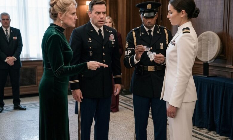 At My Husband’s Military Ball, My Mother-in-Law Questioned My Uniform — What Happened Next Silenced the Room