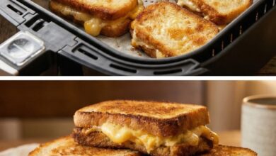 This Air Fryer Cheese Toast Turns Out Crispy, Gooey, and Addictively Good in Minutes