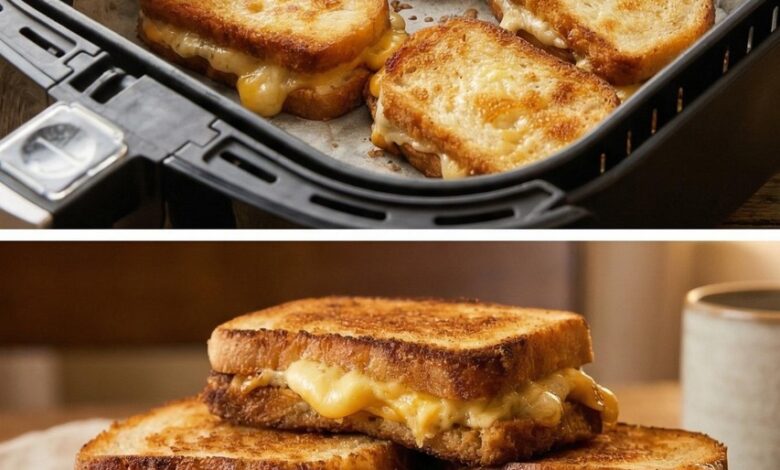 This Air Fryer Cheese Toast Turns Out Crispy, Gooey, and Addictively Good in Minutes