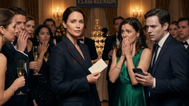 She Mocked Me at Our Reunion — Then Realized I Controlled the Debt Holding Her Husband’s Empire Together