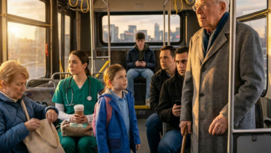 When a Little Girl Gave Up Her Seat for an Elderly Stranger, No One Expected What Happened Next