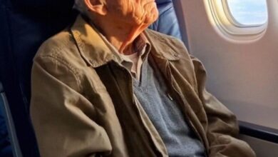 Arrogant Businessman Mocked an Old Man in First Class—Then the Captain’s Announcement Left Him Speechless