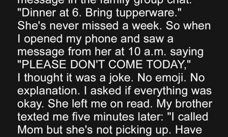 A Simple Text That Uncovered a Family Secret We Never Expected A Simple Text That Uncovered a Family Secret We Never Expected
