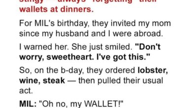 My In-Laws Tried to Skip Out on a ,500 Dinner Bill — But My Mom’s Brilliant Comeback Left Them Speechless