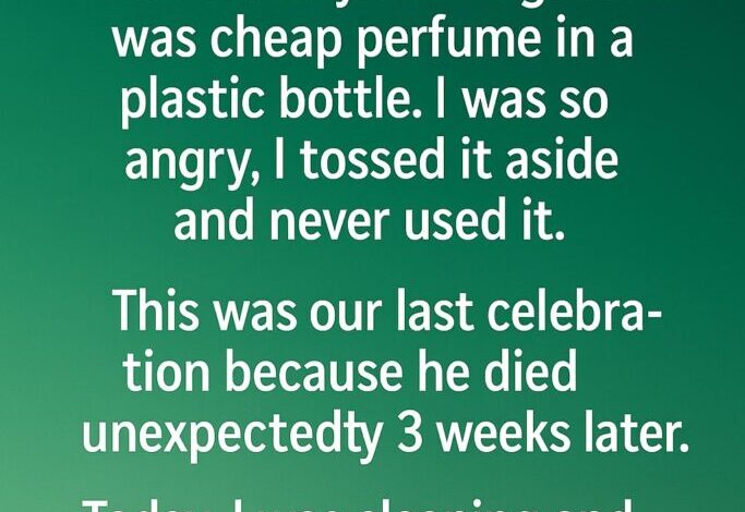 The “Cheap” Perfume I Threw Away Hid a Secret That Changed Everything
