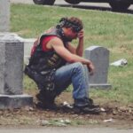 A Mysterious Biker Visited My Wife’s Grave Every Week — When I Finally Asked Him Why, His Answer Left Me Speechless