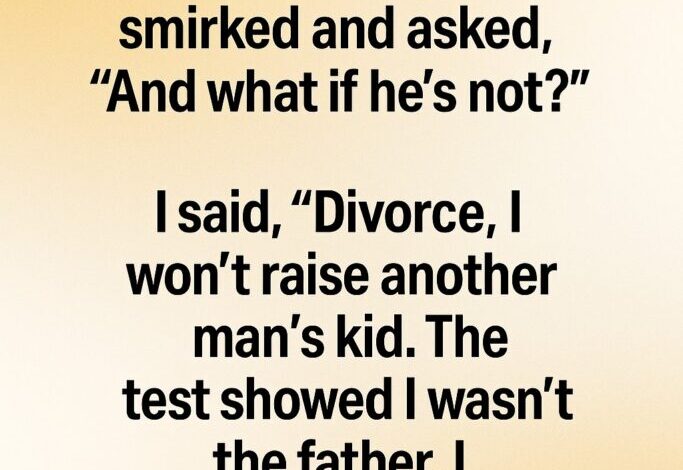 The Test That Broke My Family — and the Truth That Came Too Late