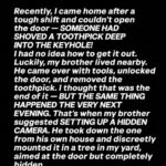 The Strange Thing I Found in My Door Lock—and the Lesson It Taught Me About Staying Alert