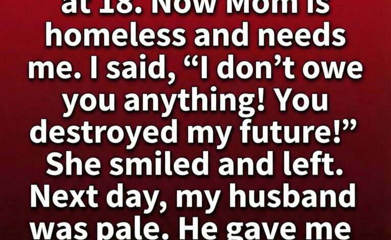 I Shut the Door on My Mother After My Sister Died — Then One Message Exposed the Truth