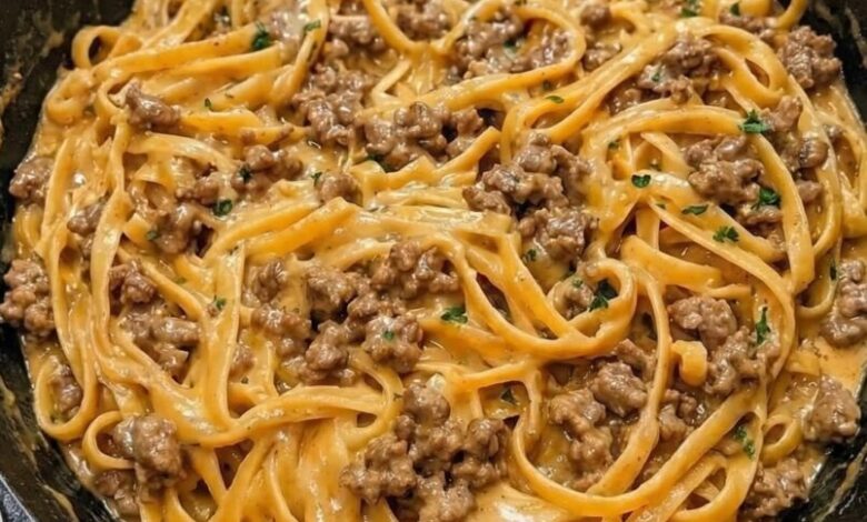 Creamy Garlic Butter Beef Pasta: The Easy One-Pot Dinner Everyone Will Ask For Creamy Garlic Butter Beef Pasta: The Easy One-Pot Dinner Everyone Will Ask For