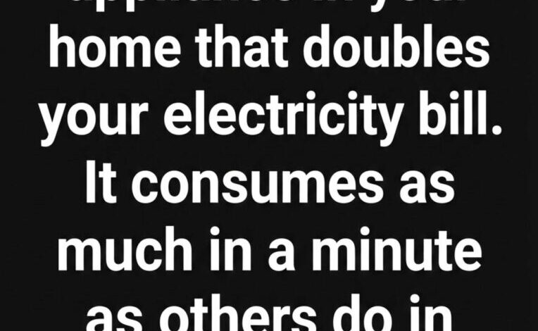 The Everyday Appliance Quietly Driving Up Your Energy Bill