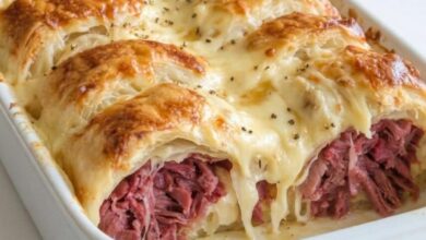 This Crescent Reuben Bake Turns a Classic Sandwich into an Effortless Family Favorite