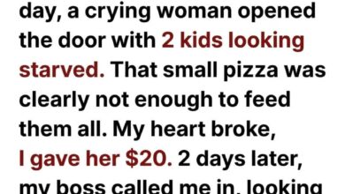 I GAVE AWAY MY LAST  DURING A DELIVERY—TWO DAYS LATER, MY LIFE CHANGED FOREVER