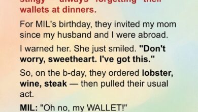 My In-Laws Tried to Skip Out on a ,500 Dinner Bill — But My Mom’s Brilliant Comeback Left Them Speechless