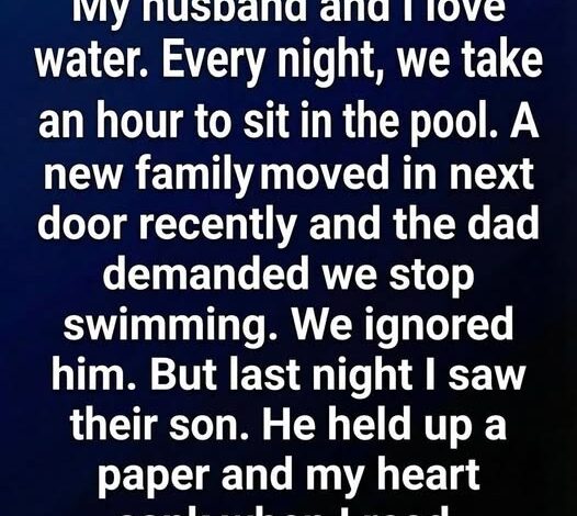 A Quiet Evening Ritual—and the Neighbor’s Request That Changed Everything A Quiet Evening Ritual—and the Neighbor’s Request That Changed Everything