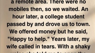 The Stranger Who Helped Us at 2 A.M.—and the Headline We Never Expected to See