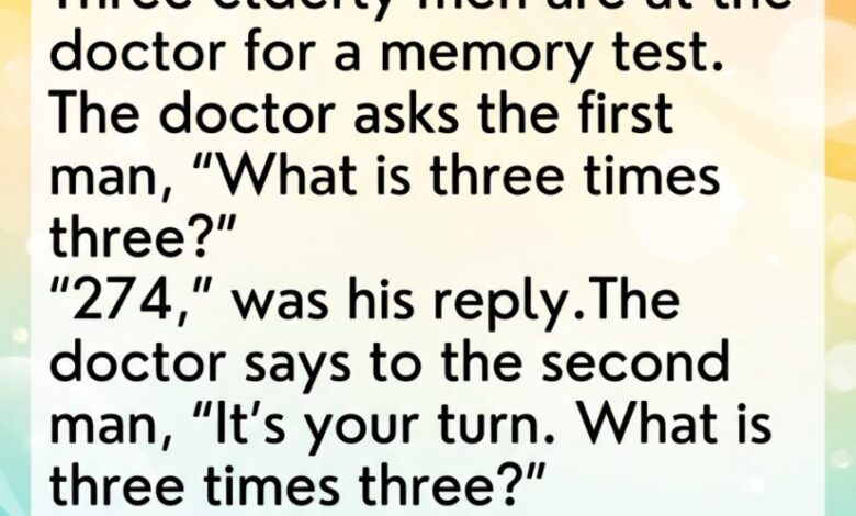 A Simple Memory Test at the Doctor’s Office Turned Into an Unforgettable Laugh