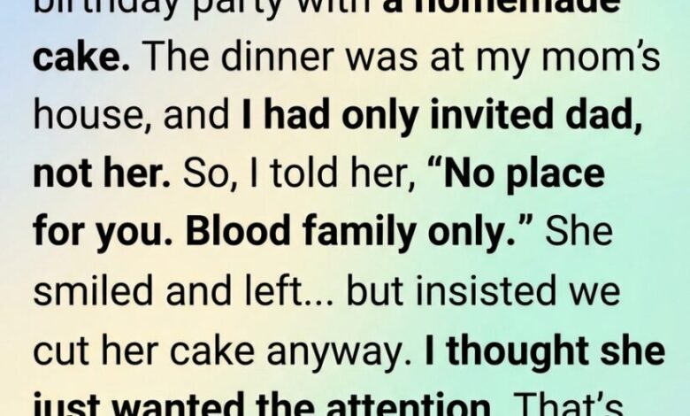 The Unexpected Birthday Cake That Changed How I Saw Family Forever