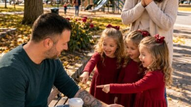 Triplets Noticed My Broken Compass Tattoo — Then Said Their Mother Had the Same One
