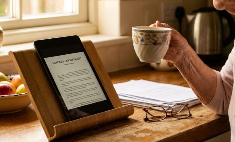 My Kitchen Tablet Chimed With New Family Photos — It Was My Daughter-in-Law Photographing a Guardianship Petition With My Name On It