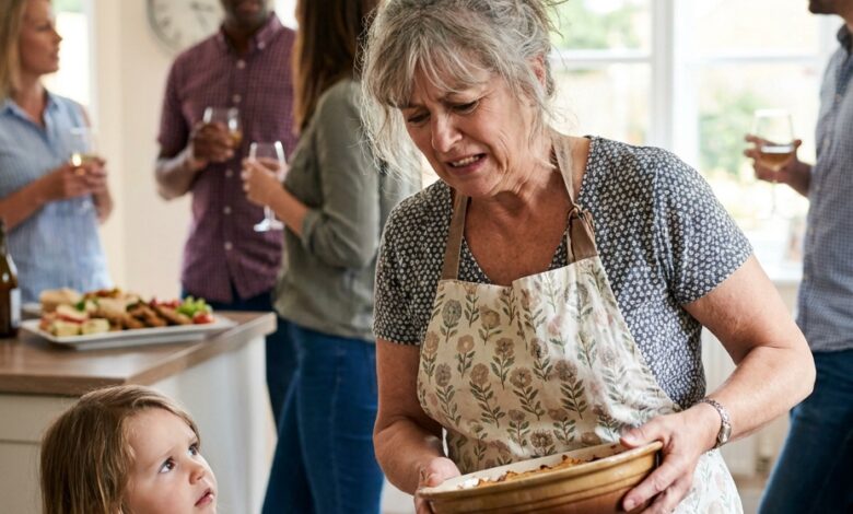 My Daughter-in-Law Put Me in an Apron at Her Housewarming Party — Then My Granddaughter Asked Who I Was