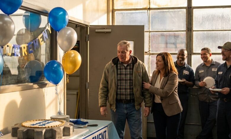 At My Retirement Party, HR Whispered “That’s Not Your Hand” — My Survivor Pension Had Been Moved From My Wife to My Son