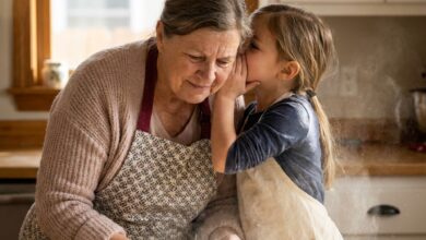 My Granddaughter Whispered About a “Counting Game” With Daddy’s Girlfriend — Her Other Grandpa Was a Detective