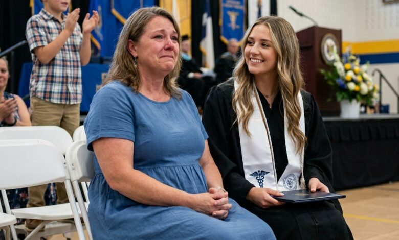My Daughter Saved Me a Chair on Her Graduation Stage — Her Ex Tried to Have It Removed Before She Walked Out