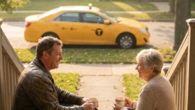 For 2 Years, the Same Taxi Stopped at My House Every Saturday at 9:15 — Last Week, the Driver Finally Got Out