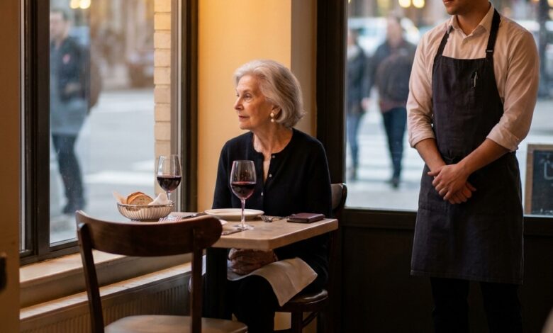 Our New Manager Tried to Move the Widow Who Dines With an Empty Chair — He Didn’t Know Who Was at the Corner Booth