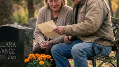 For 5 Years Someone Left Envelopes Marked “Installment” on My Husband’s Grave — Then I Finally Met Him There