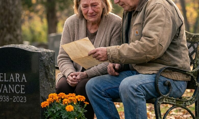 For 5 Years Someone Left Envelopes Marked “Installment” on My Husband’s Grave — Then I Finally Met Him There