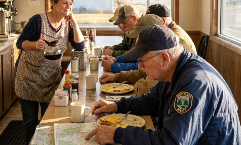 The Landlord Tripled My Diner’s Rent in Front of My Regulars — He Didn’t Know What Those Four Old Men Did for 30 Years