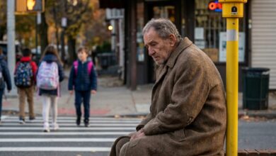 For Years We Mocked “Battery Man” on the Wall by the School — At 3:14 PM He Moved Faster Than Any of Us