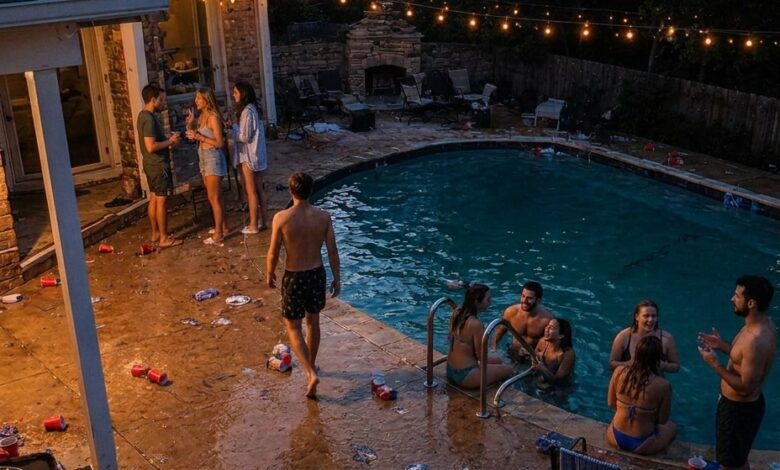 My Neighbors Used My Pool for Their July 4th Party — Then I Showed Everyone the Footage