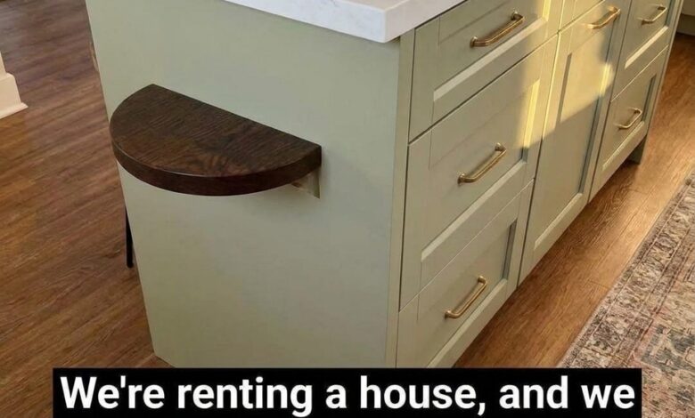 That Small Shelf on Your Kitchen Island — The Quiet Design Detail With a Practical Purpose