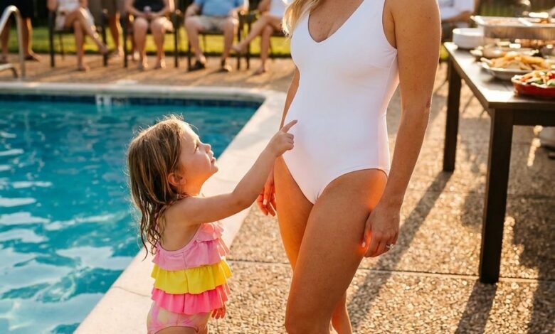 My Daughter Pointed at My Stepmother’s Belly — Then I Recognized My Husband’s Drawing