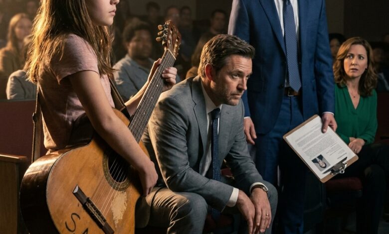 The Judge Recognized a Forgotten Lullaby — Then the Girl on Stage Called Him Her Father
