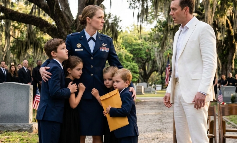 Ten Years After My Husband Threw Me Out, I Returned to His Father’s Funeral With Five Children—Then I Handed Him the Envelope