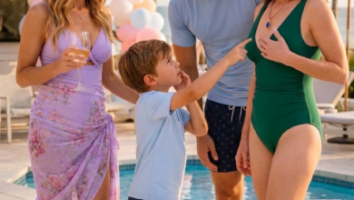 At a Pool Party, My Five-Year-Old Exposed My Husband’s Secret—Six Weeks Later, I Played His Own Voice at His 40th Birthday