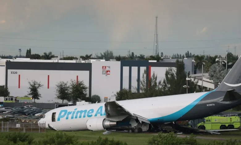 Amazon Air Cargo Plane Overran a Miami Runway — Then a Responder’s Radio Warning Captured the Scale of the Emergency Amazon Air Cargo Plane Overran a Miami Runway — Then a Responder’s Radio Warning Captured the Scale of the Emergency