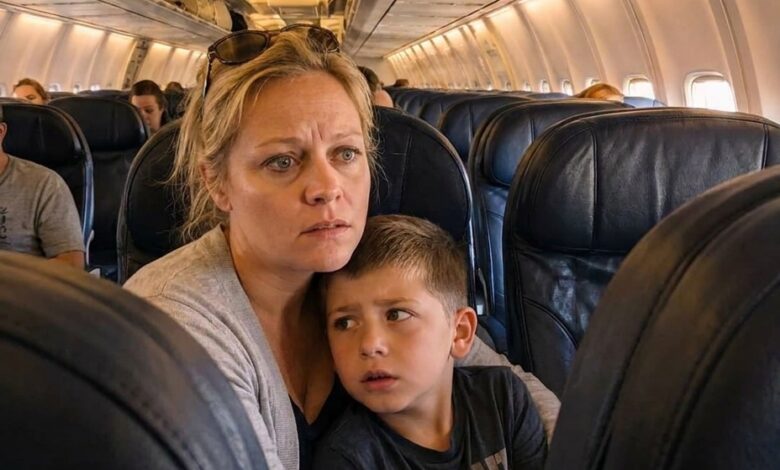 My Son and I Secretly Boarded My Husband’s Flight — Then His Voice Over the Intercom Changed the Surprise Completely