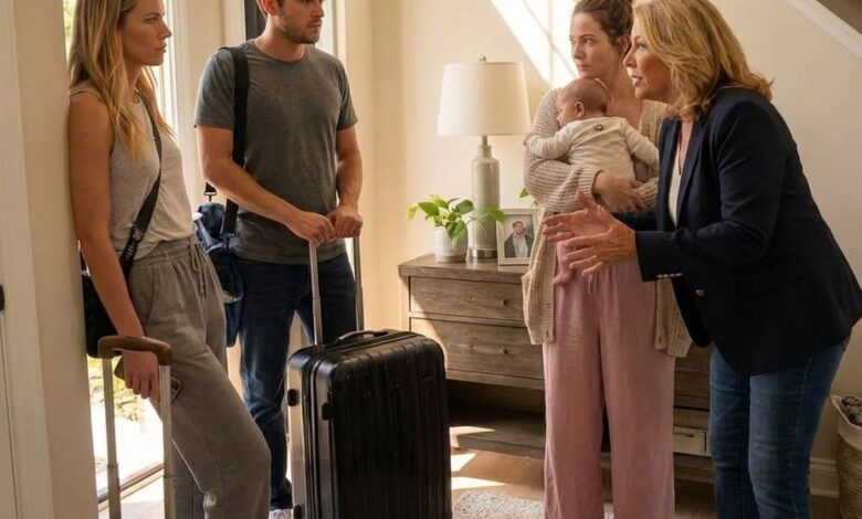 My Family Arrived With Suitcases to Take Over the House I Bought for My Newborn—They Had No Idea What I’d Done Two Weeks Earlier